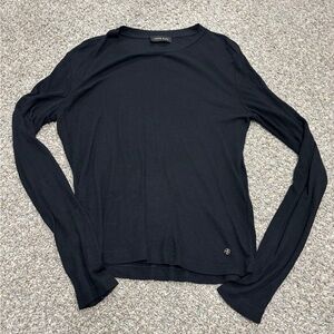 Anine Bing Amani long sleeve shirt size medium